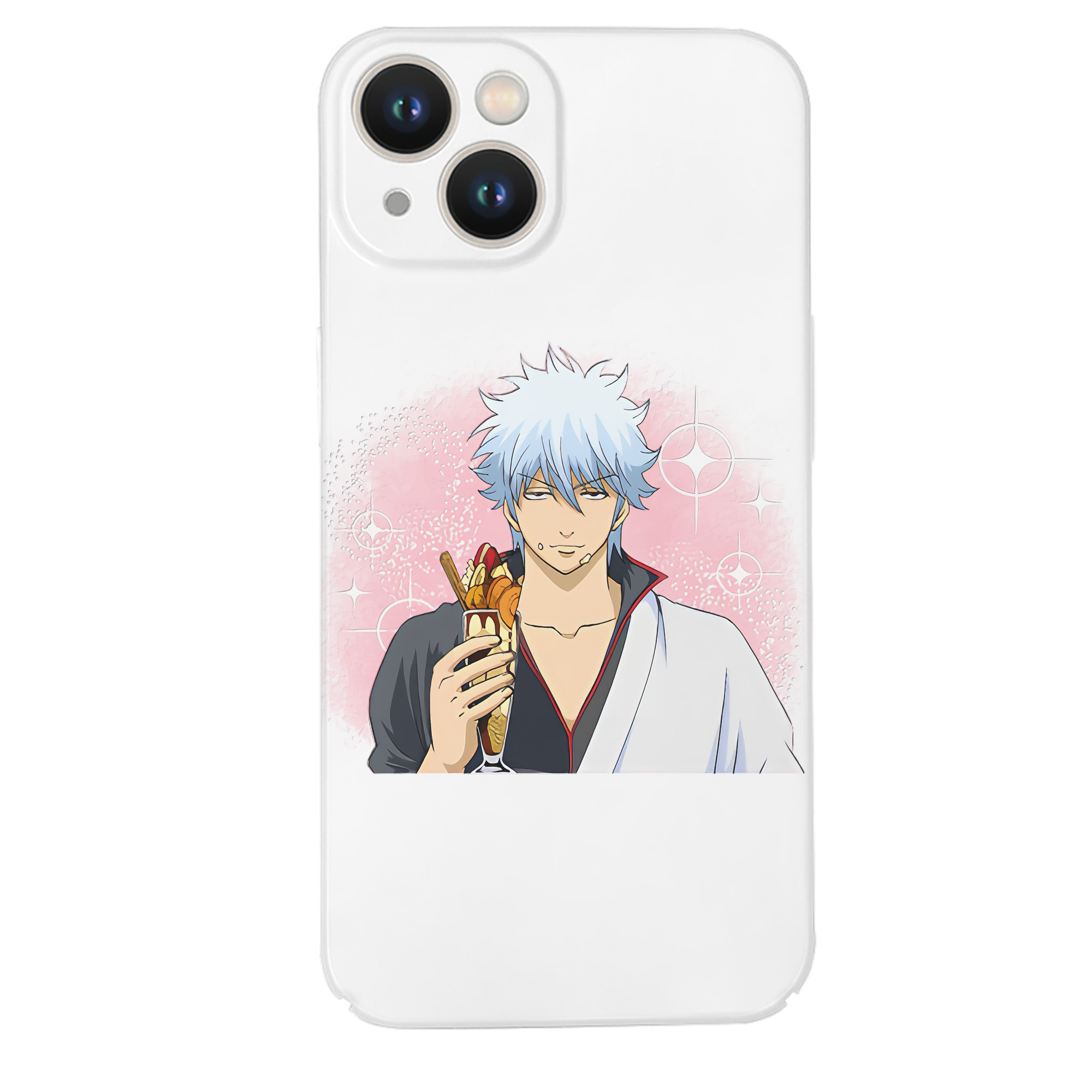 （画像用） ぎんたま 坂田銀時（さかたぎんとき） 神楽 志村新八（しむら しんぱち） GINTAMA Sakata Gintoki Kagura Shimura Shinpachi 【iPhone 14シリーズ対応】ハードケース